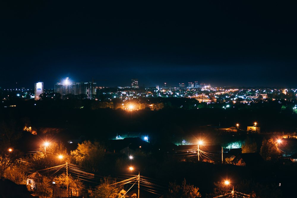 Город никогда не спит...