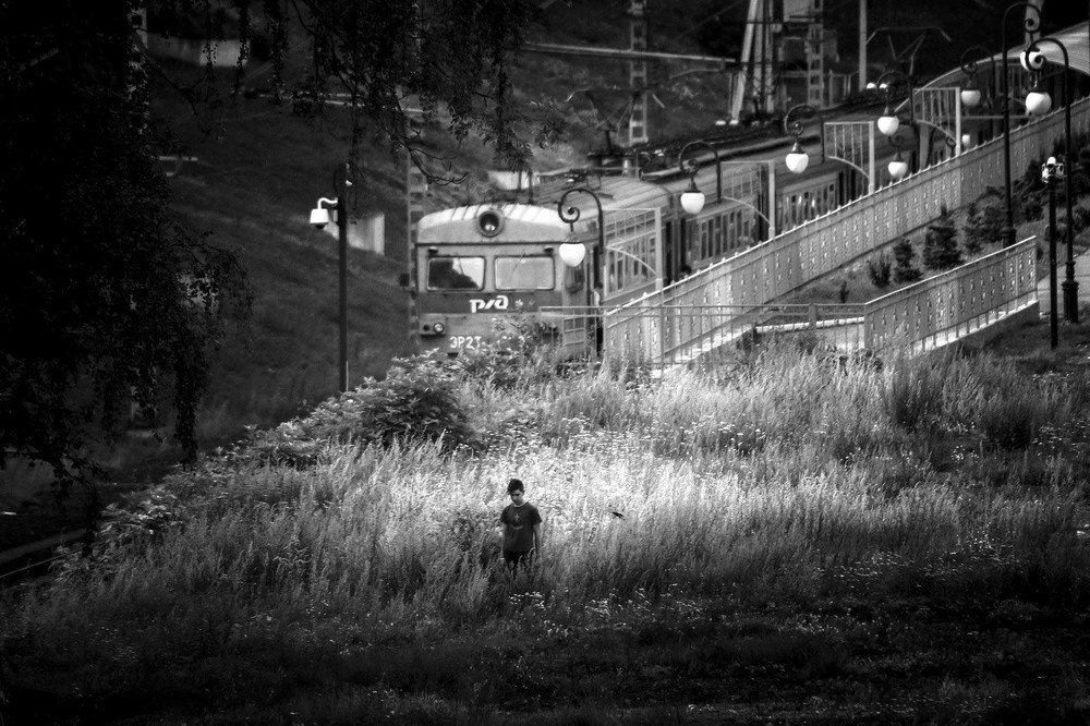 Мальчик у Северного вокзала