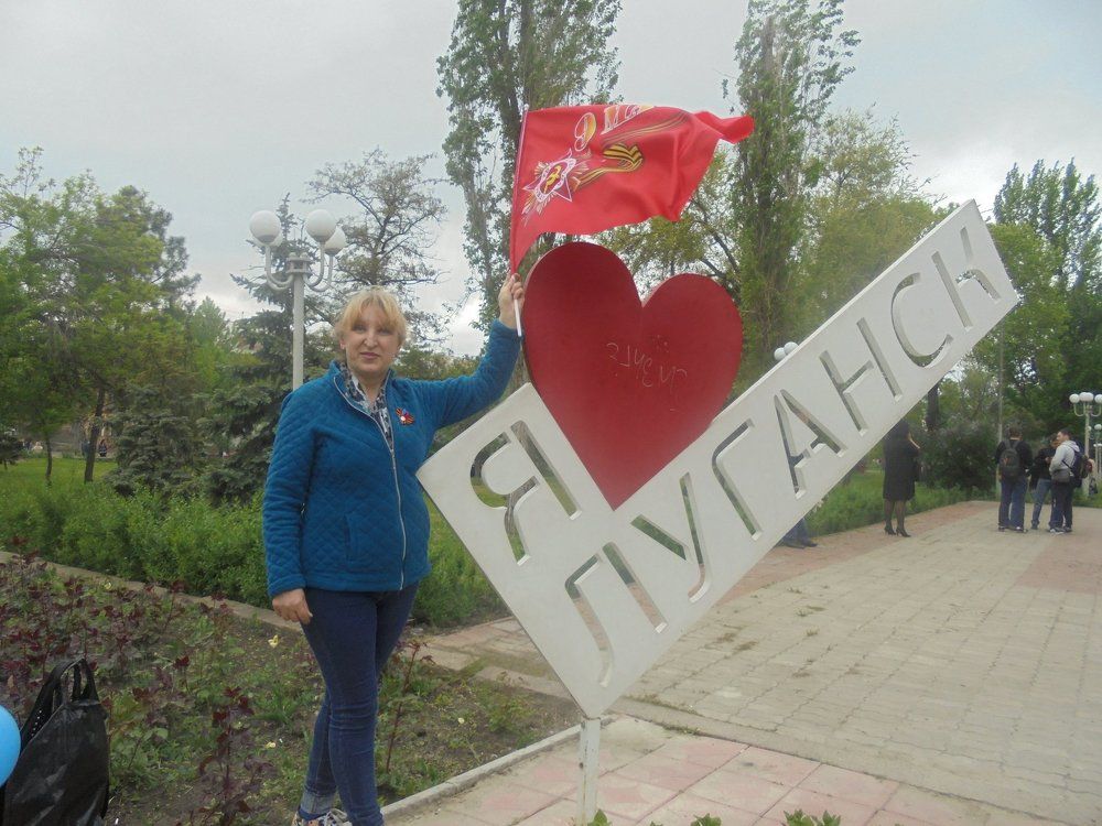 русская  весна  в  луганске