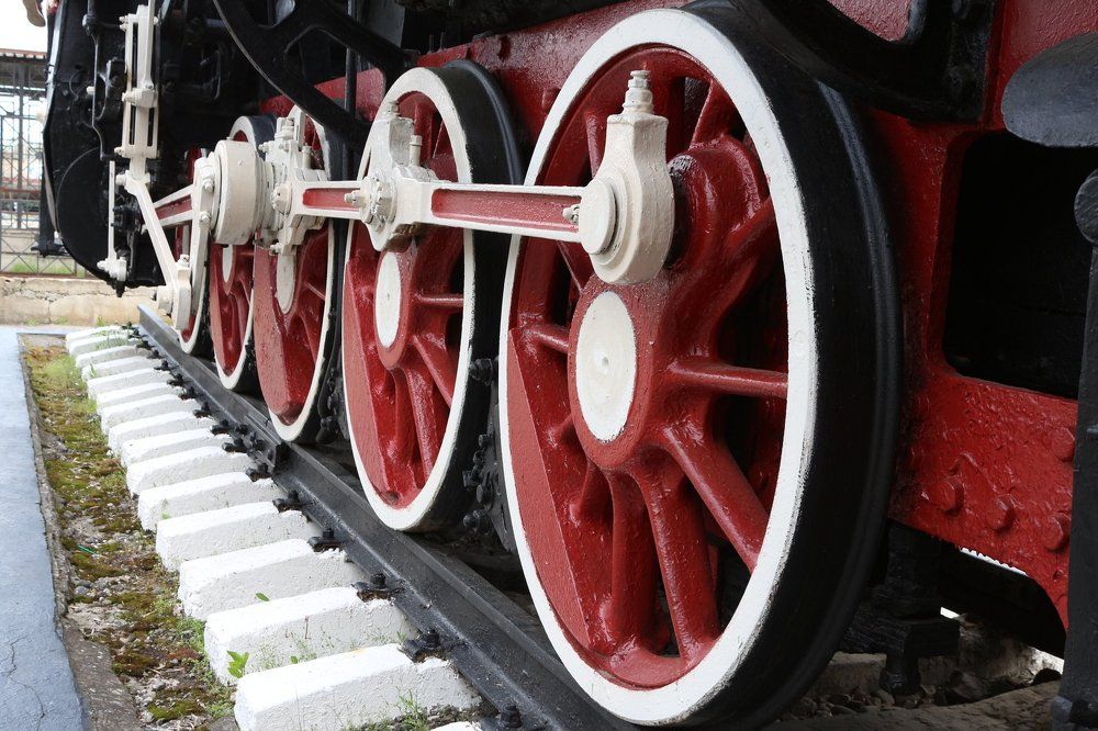 поезда-колеса