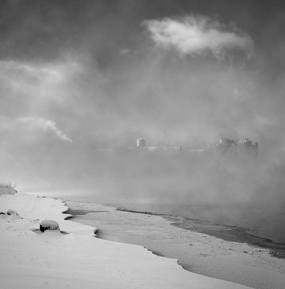 Город в тумане