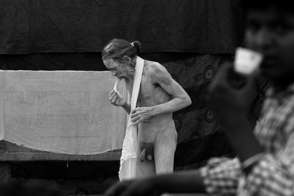 Devotee Sadhu ( Naga Baba )