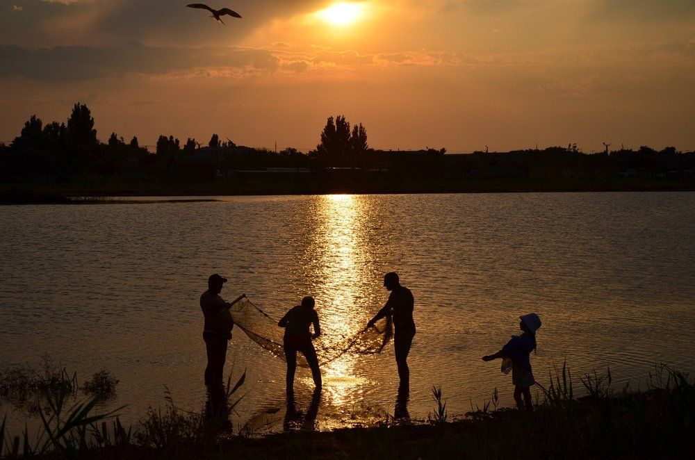 Вечерняя рыбалка