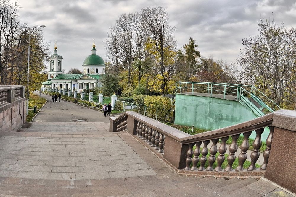 Осень на Воробьёвых