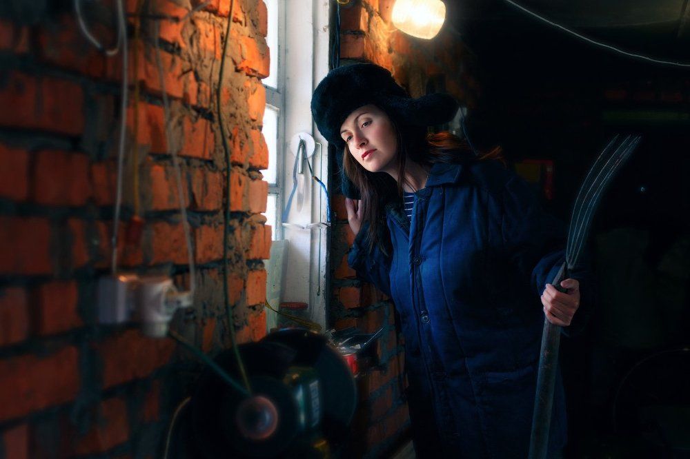 Сельский этюд