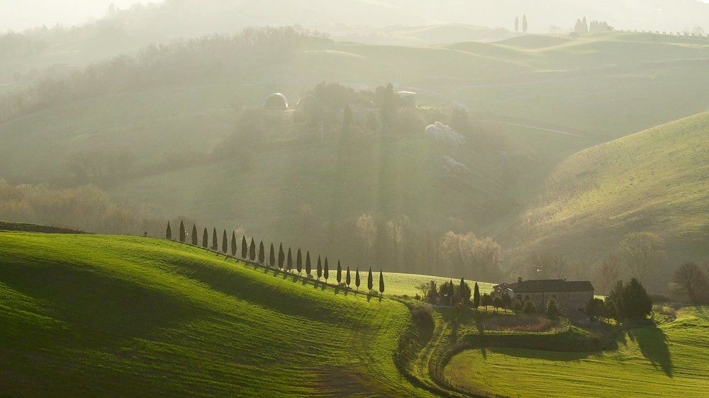 Утро в Тоскане