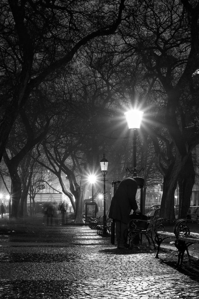 Одинокий старик