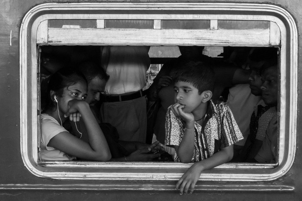 During the train trip