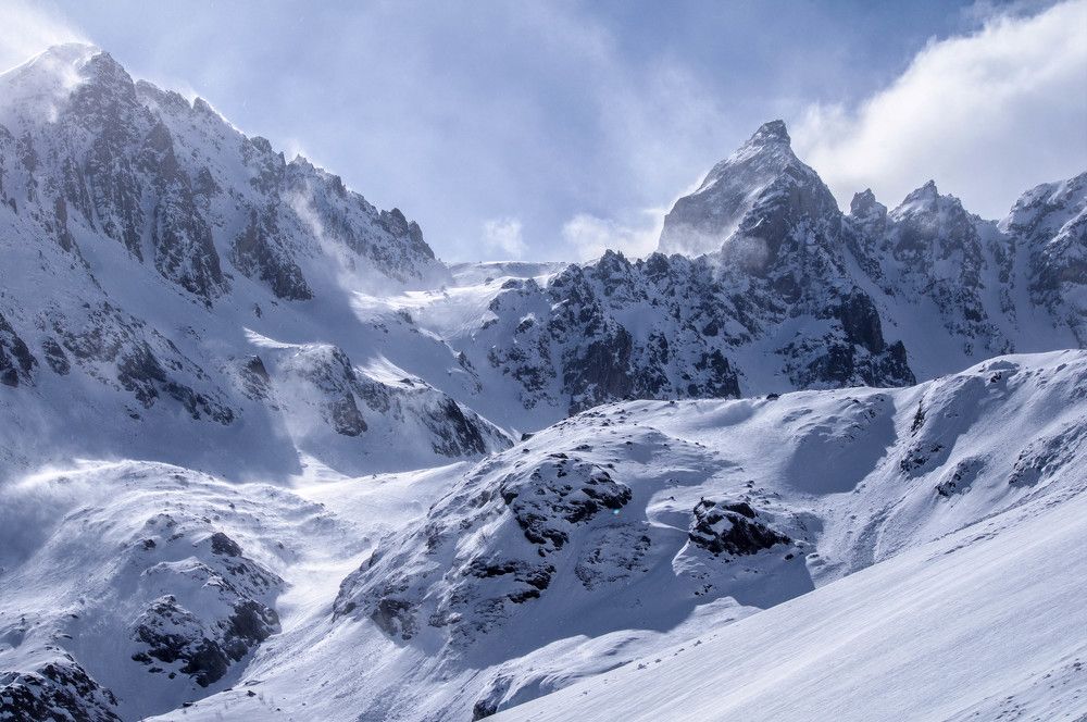 Белое безмолвие Архызского высокогорья