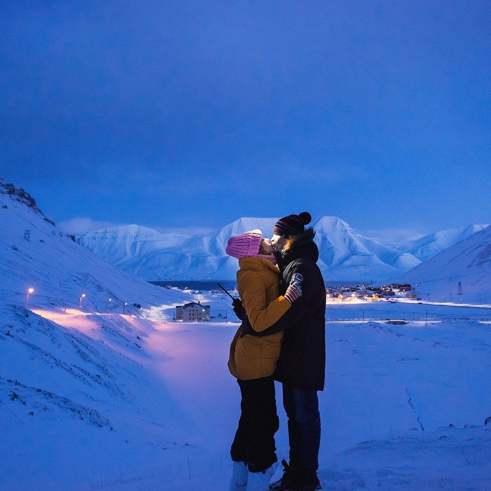 С полярником