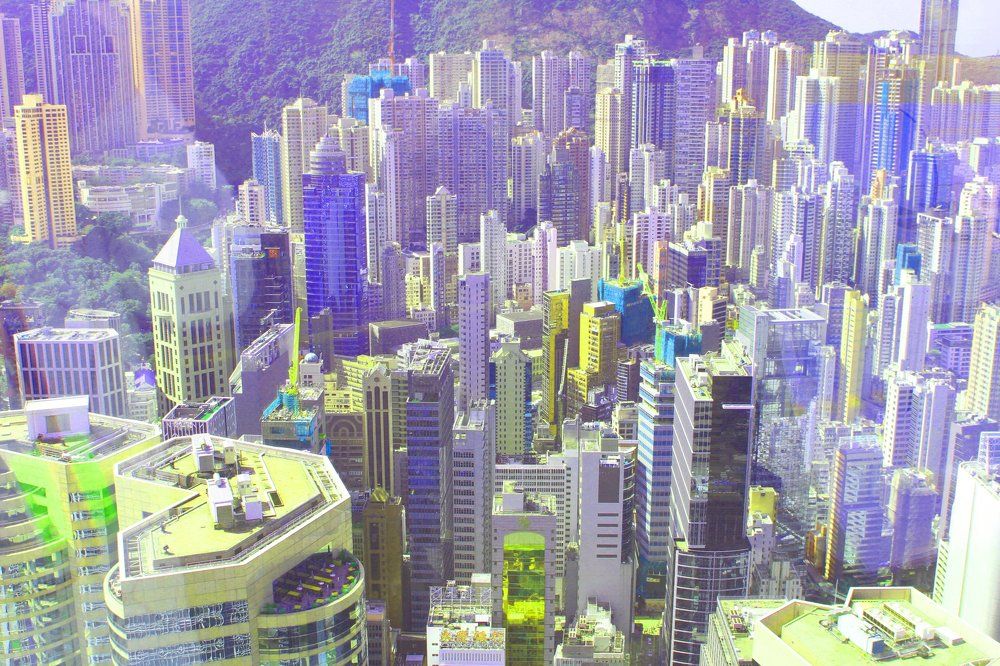 Гонконг сверху