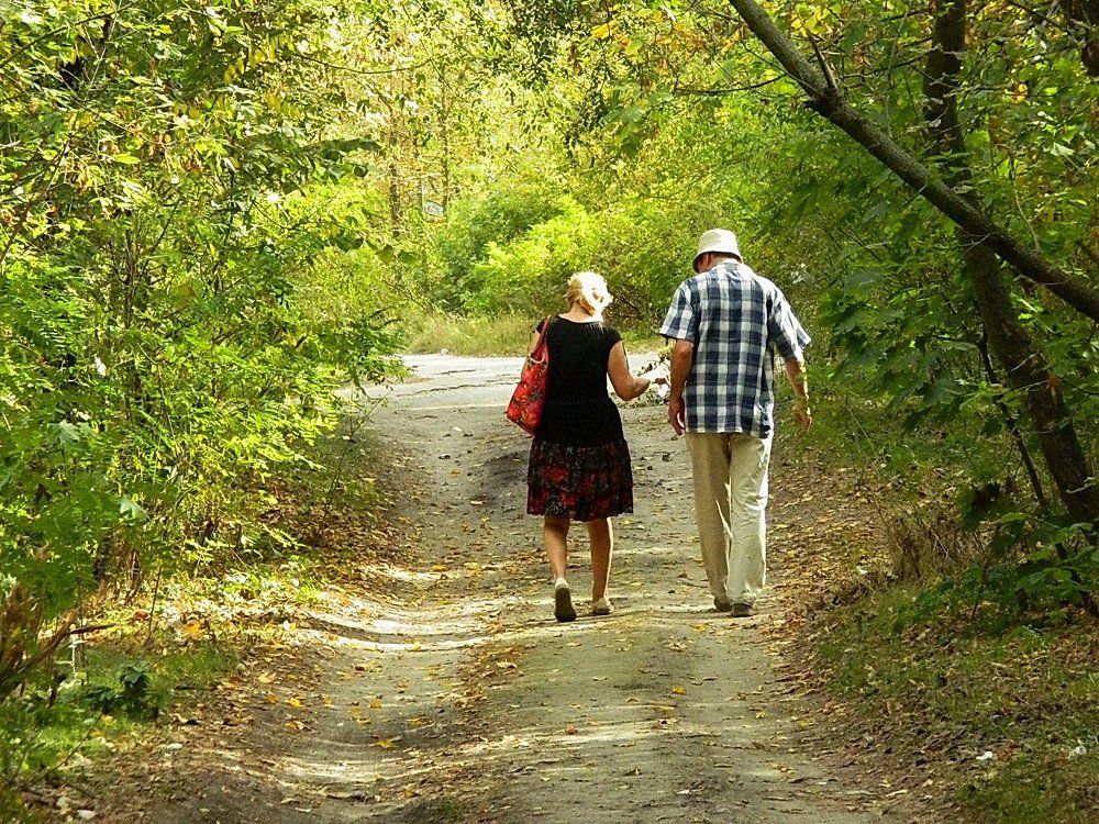 Хорошо, когда осень для двоих