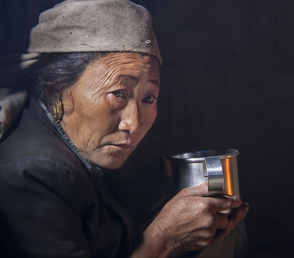 The lady with curves