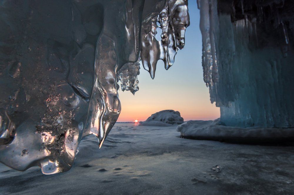 Уют ледяного навеса