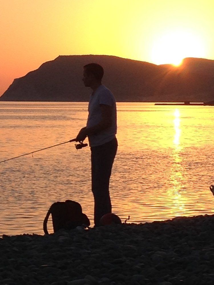 Рыбалка на закате