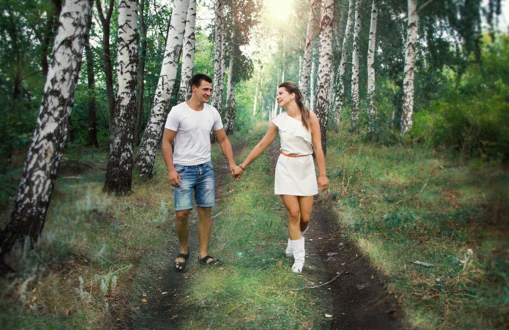 летняя прогулка