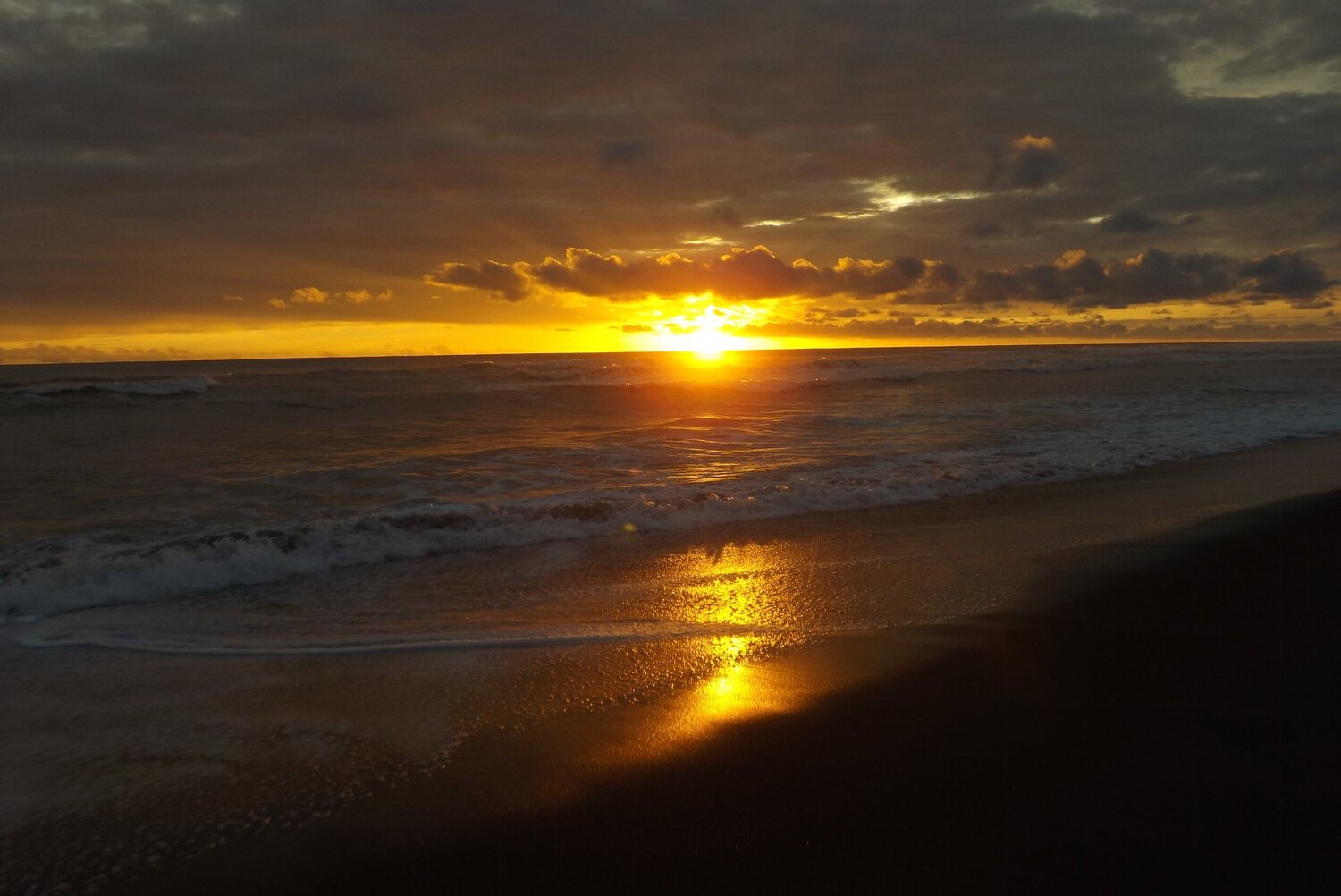 Sunset from the Southern Sea