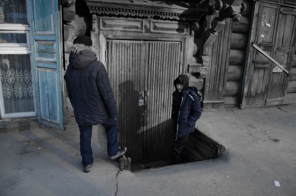 На улицах города