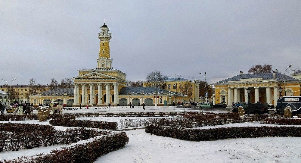 Кострома, Площадь Сусанина.