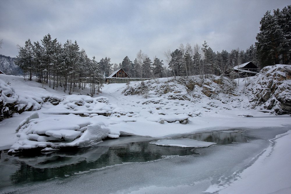 Алтай. Аскат. 31 декабря. В ожидании Нового года.