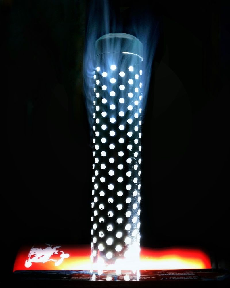 Incense stick smoke