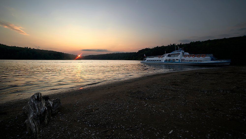 ОМик на закате.