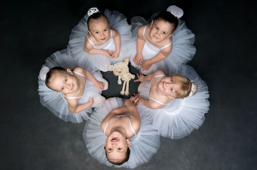 children ballet flower