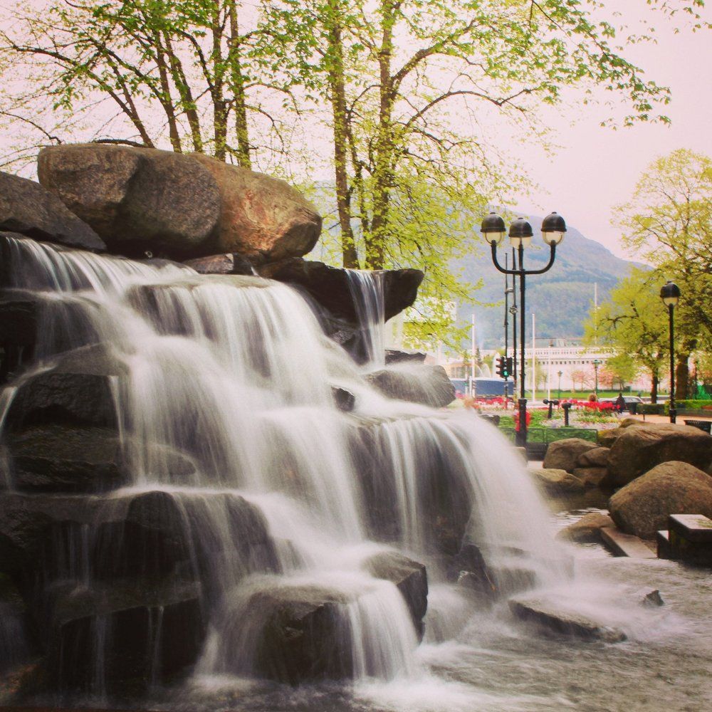 City Waterfalls