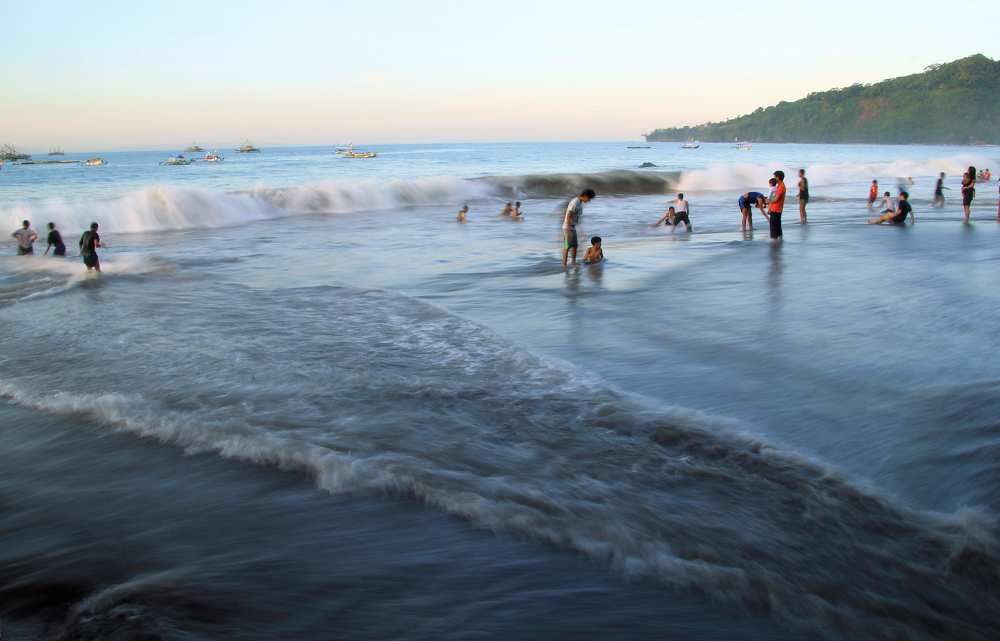 Beach tourism atmosphere