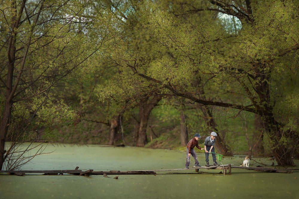 А мне рыбку?