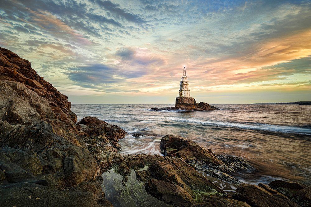 Lighthouse in Ahtopol, Bulgaria