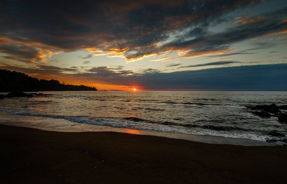 Тихоокеанский закат.