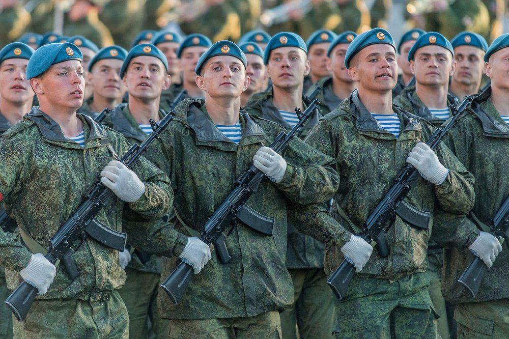 Репетиция парада.