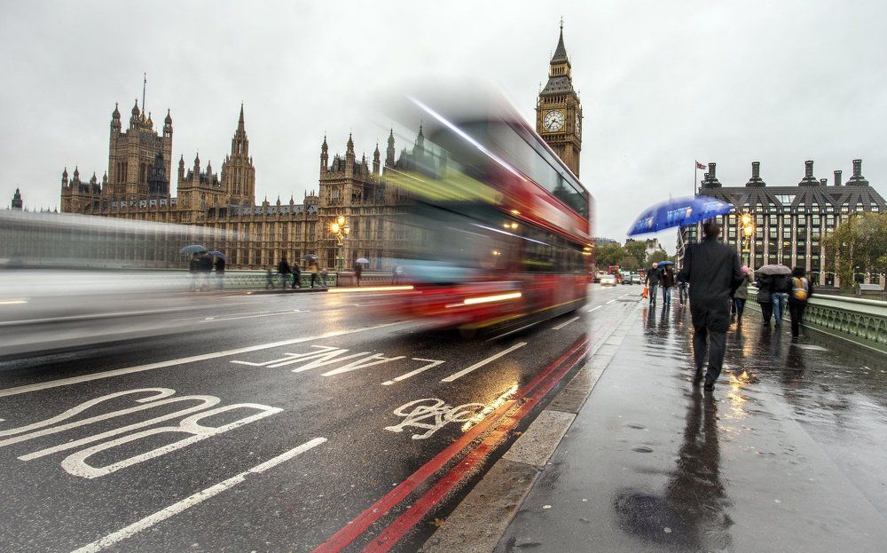 Rainly London street