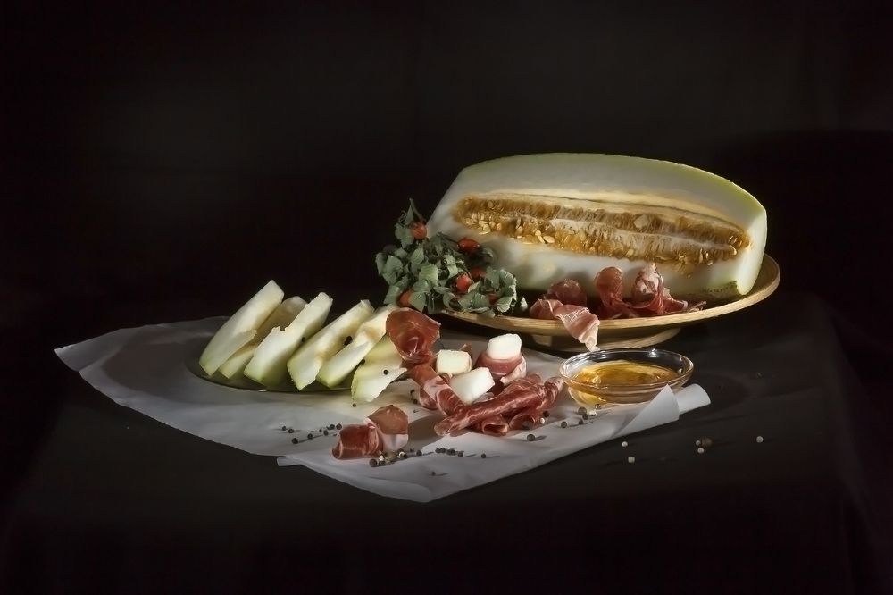 Дыня с хамоном