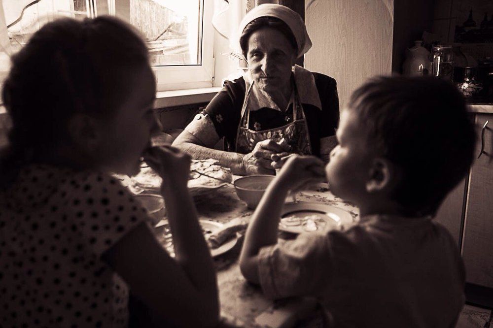 В гостях у бабушки