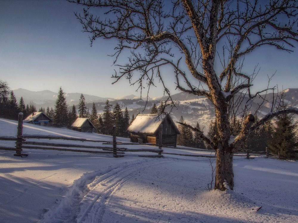 Зимний закат