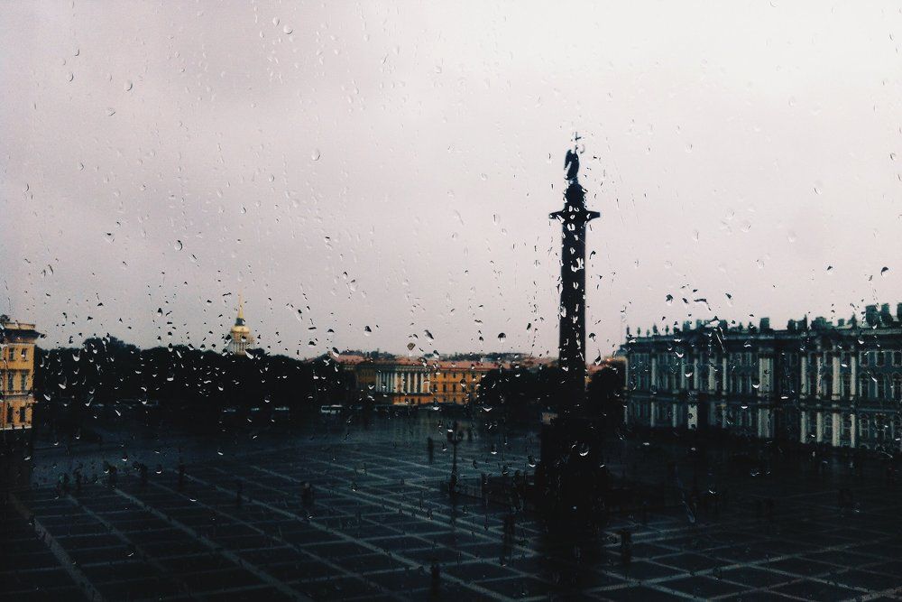 Дождливый Петербург