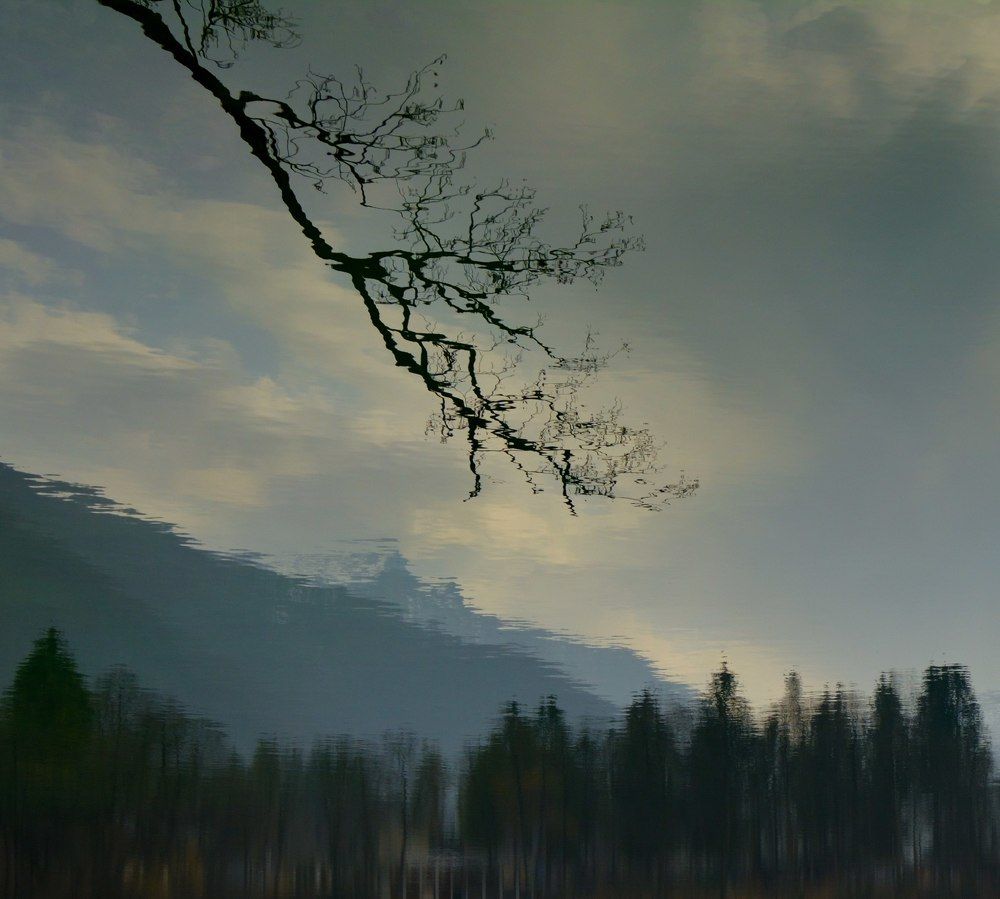 Голубое озеро.