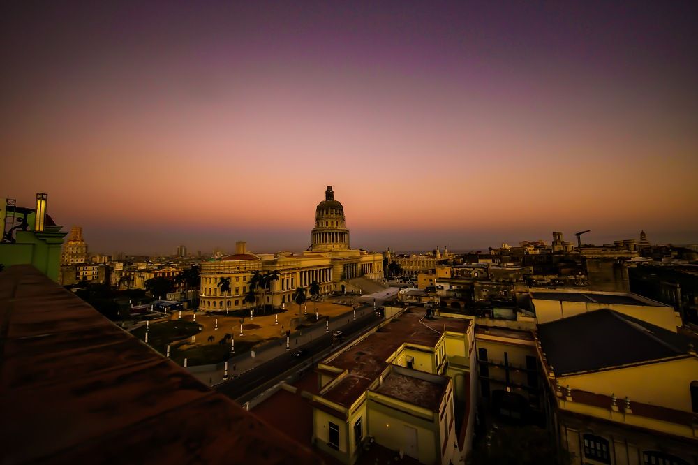Sunrise in Havana