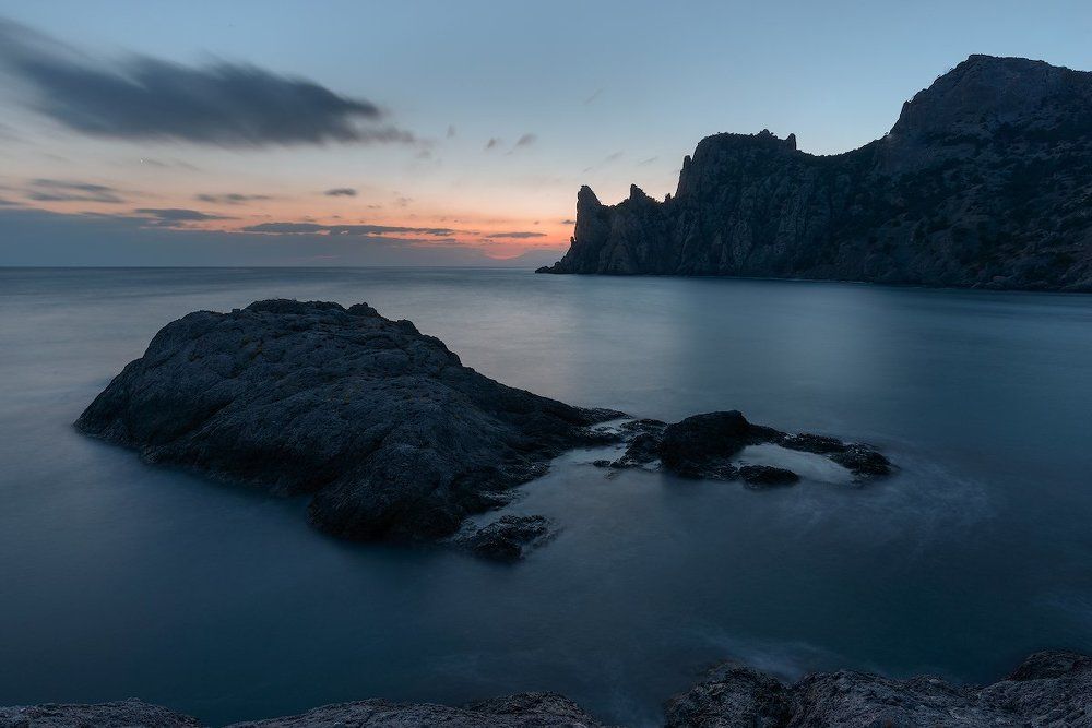 Провожая день (мыс Капчик, Крым).