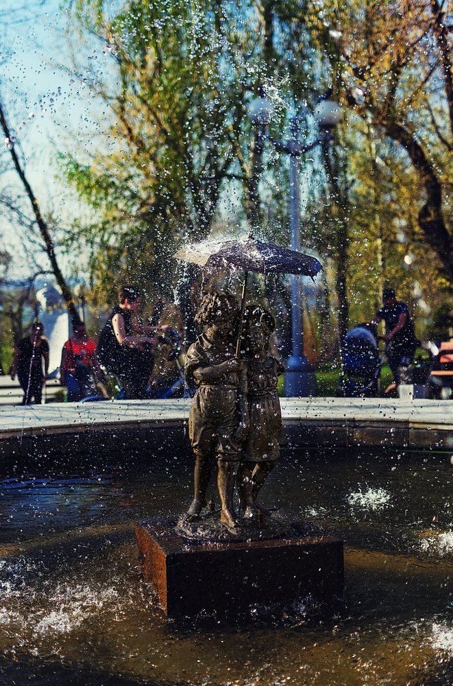 В городском саду