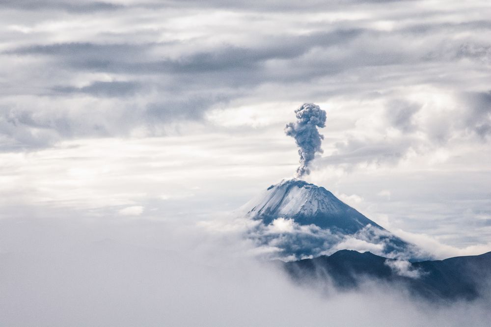 Sangay eruption