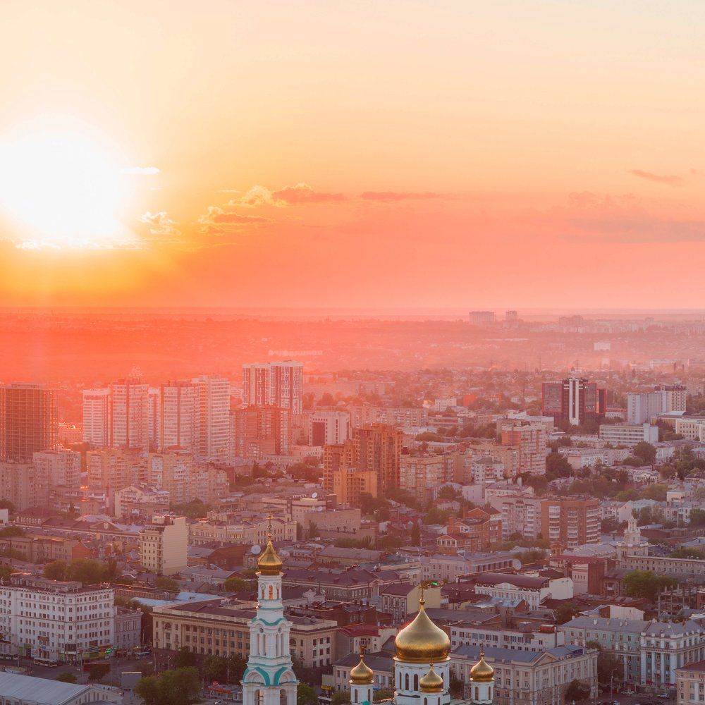 Горячий закат