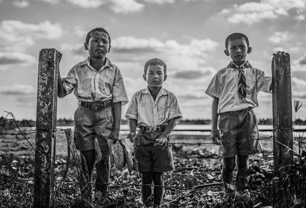 Students in rural Thailand