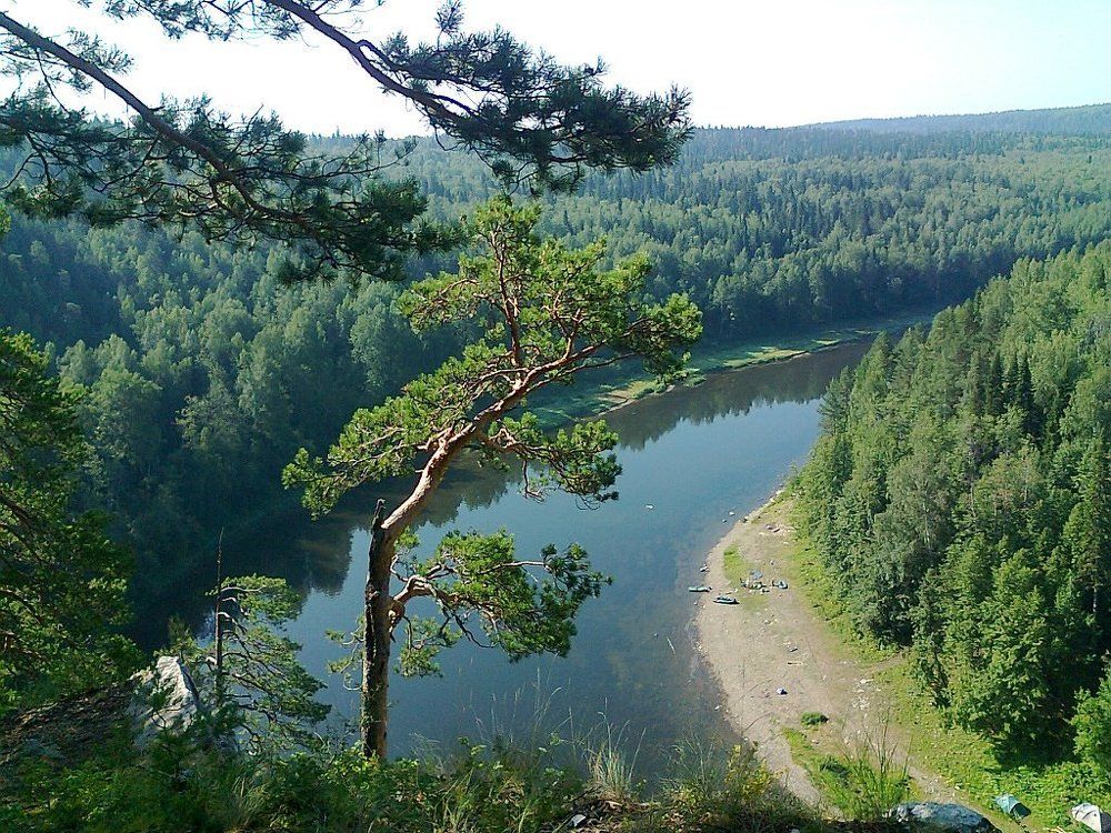 Река Чусовая Омутной Камень