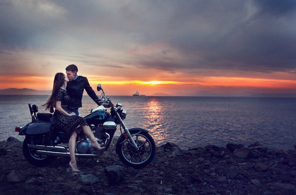 любовь на закате