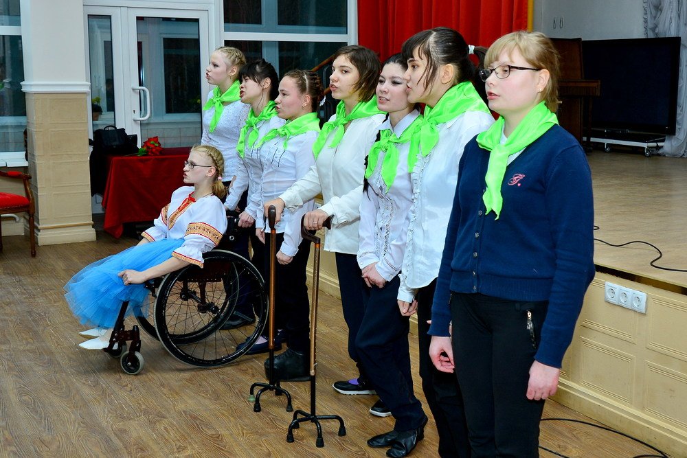 Концерт в доме ветеранов