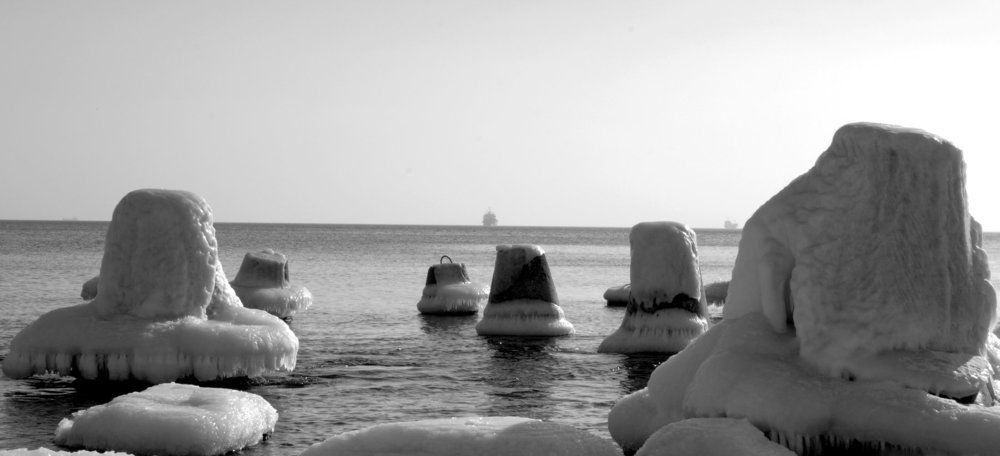 Зимнее море