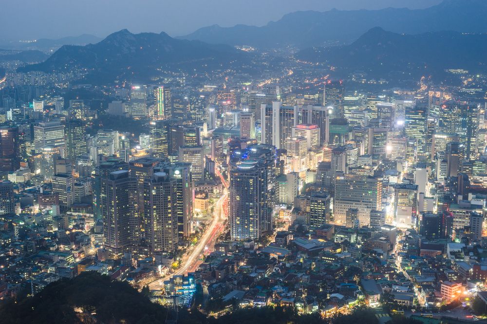 Ночной сеул